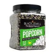 Hulless Popcorn, Original Black Kernels for Popping. Pops White, Non-Gmo, Heirlo