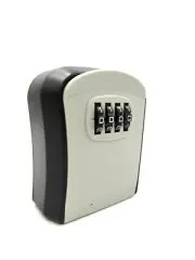 4 Digit Combination Key Lock Box Wall Mount Safe Security Storage Case - NEW