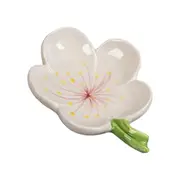 Ceramic flower-shaped square soap box soap box new draining soap shelf does not accumulate water household bathroom