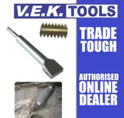 ARMEG 30mm SDS-Plus Scutch Comb Holder &Comb Chisel-HILTI,BOSCH,MAKITA,MILWAUKEE