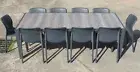 Sandringham Outdoor Settings - 2270mm Ceramic top with 8 or 10 Bailey Chairs