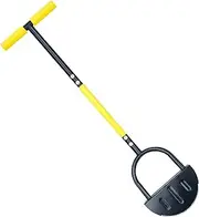 Edger Lawn Tool - Half Moon Lawn Edger with Soft T-Grip | Manual Lawn Edger for Grass That Borders Sidewalks | Edger Lawn Tool Carbon Steel Manual Edger Landscaping Tools for Grass That Borders