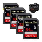 16GB 32GB 64GB 128GB 256GB SD Card Memory Class 10 For Digital Camera Camcorder