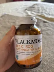 Blackmores Bio C Sustained Release 500mg Immune System Health Cold 200 Tablets