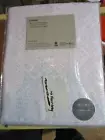 2 West Elm Cotton Canvas Fragmented Lines Curtains drapes 48 108 frost gray New