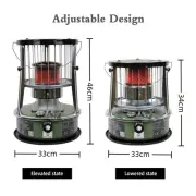 Liftable Kerosene Stove Home Outdoor Camping Barbecue Ice Fishing Kerosene 2B