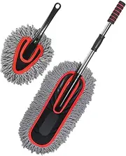Car Brush, Portable Cleaning Duster, 2 x Extendable, Scratch- , Indoor and Outdoor Cleaning, Car, Household, Dust Removal