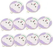 Didiseaon 10pcs Cute Dog Tags for Pets Durable Charms Name Tags for Dogs and Puppies Stylish Animal Accessories for Collars Quick Identification and Adaptable Design