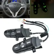 Car Steering Wheel Cruise Audio Remote Control Switch For Honda Civic Green/Red (for: Honda Civic)