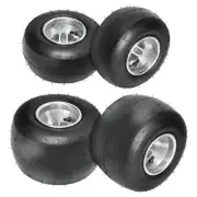 4pc 5" Wheels Go Kart 10x4.50-5 Rim Tyre Wheel for Buggy Dirt bike Karting Drift