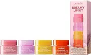 LANEIGE Dream Lip Kit: Lip Sleeping Mask Berry, Sweet Candy, Mango, and Peach Iced Tea, Nourish, Hydrate, Vitamin C, Shea Butter, Coconut Oil