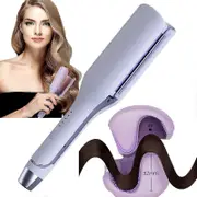 French Wave Curling Iron Rommantic French Eggs Roll Curling Iron French Eggs Roll Curling Iron V-Shape Ceramic BigWaves Hair Crimper A01 WYD2312130...