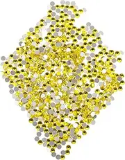 GAXIRE 2880pcs Flatback Rhinestones for Nail Art DIY Manicure Supplies Safe Glass Nail Gems for Creative Designs for and Home Craft Projects