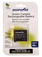 Digipower - Re-Fuel Rechargeable Lithium-Ion Replacement Battery for GoPro HERO4
