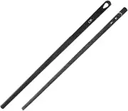 DOITOOL 2Pcs Leather Needles for Sewing Machine Durable Steel Lacing Needles for Leather Crafts Single Double Versatile Tools