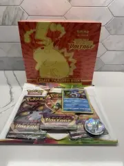 Vivid Voltage Elite Trainer Box And 3 Pack Blister Sword And Shield Etb
