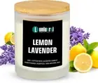 Lemon Lavender Scented Candles for Women - Aromatherapy Non Toxic Candles for Ho