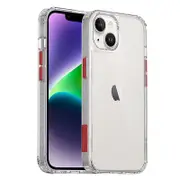 Mobile Phone Case for iPhone 15,Four Corners Airbag Shockproof PC+TPU Back Cover