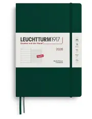 [LEUCHTTURM1917] Weekly Planner Notebook Composition B5 2026 Forest Green