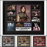 IO Shirai Signed Framed Memorabilia Limited Edition V2 Multiple Variations