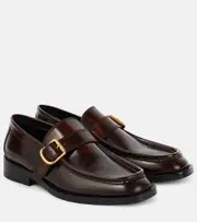 [Dries Van Noten] Dries Van Noten Leather loafers AU 6 brown