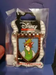 Disney Studio Hollywood DSSH LE 400 Hero Sword & Banner Robin Hood Pin DSF
