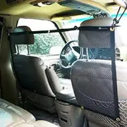 Pet Car Net Barrier , Universal Mesh Vehicle Pet