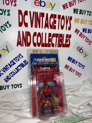 CLAWFUL SEALED CARD HE-MAN 1983 MOTU VINTAGE ACTION FIGURE MATTEL MOC MIP MIB