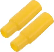 DINHEAROM 2pcs Motorcycle Brake Hose Silicone End Caps for Hydraulic Oil Pipe Compatible Motorcycles Electric Stylish Design for Enhanced Appearance