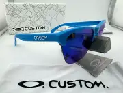 OAKLEY FROGSKINS LITE CUSTOM SKY BLUE WITH PRIZM SAPPHIRE IRIDIUM SUNGLASSES NEW