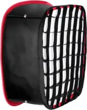 Neewer Collapsible Softbox with Strap Attachment， Grid and Bag for Light