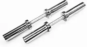 Cortex Olympic Dumbbell Pair + Spring Collar Weight Lifting Weight Plate Bars Home Gym Set