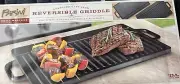 Heavy Large Parini Reversible Griddle w/ Ridged Flat Surfaces - 20.9" CAST IRON