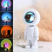 USB LED Astronaut Robot Projection Sunset Lamp Bedroom Table Touch Night Light