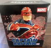 Captain Britain Brian Braddock Diamond Select Bust 2006 NEW IN BOX OPENED #61