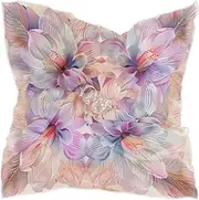 [sanluoli] Boho Style Mystery Floral square silk scarf hijab Warm head wrap for women for evening bufandas para mujer, Boho Style Mystery Floral