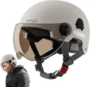 Biking Helmet - Road Biking Helmet | Unisex Snow Sports Helmets with Goggles | Snowboard Sports Headgear | Lightweight Snow Protection Helmets for Adults, Youth, Outdoor Riding