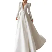 Forever Mine Satin Wedding Dress