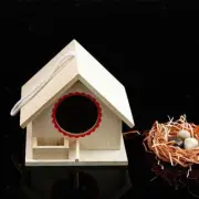 Wooden Bird House Hanging/Nest/Feeding Box Handmade for home
