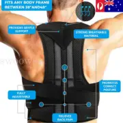 Back Posture Corrector Clavicle Shoulder Brace Lower Back Support Belt Men Women