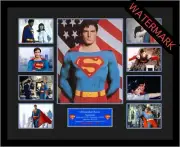 CHRISTOPHER REEVE SUPERMAN LIMITED EDITION 100 ONLY SIGNED & FRAMED MEMORABILIA