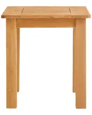Linon Cannon Teak Outdoor Side Table