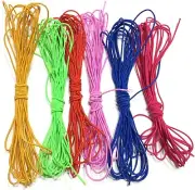 30yards Beading Mixed Colors Round Elastic Stretchy Cord-90Feets