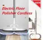 New*Electric Wireless Mop Spin Floor Cleaner Sweeper Polisher Scrubber Cleaning