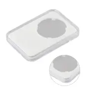 Transparent Coin Slab Holder Acrylic PMMA Plastic Display Storage Case Protector