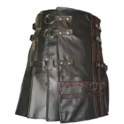 Spanish Style Leatther Kilts For Men Made With 100% Pure Sheep Leather