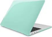 Teryeefi MacBook Air 13.6 Inch Case 2022 2023 20242025 Model: A3240/A3113/A2681 with M4 M3 M2 Chip, Laptop Hard Shell Cover with Keyboard Cover & USB 3.0 Adapter, Crystal Green