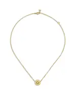 Temple St. Clair 18K Yellow Gold Diamond Orbit Pendant Necklace, 16-18