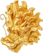Totority Outdoor Fountain Decor Dragon Head Water Outlet Wall Fountain Garden Water Feature