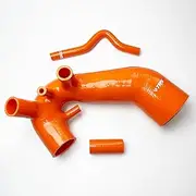 Silicone Induction Intake Hose Kit Compatible with Audi A4 VW Passat B5 B5.5 1.8T 1994-2005 Turbo (Orange)